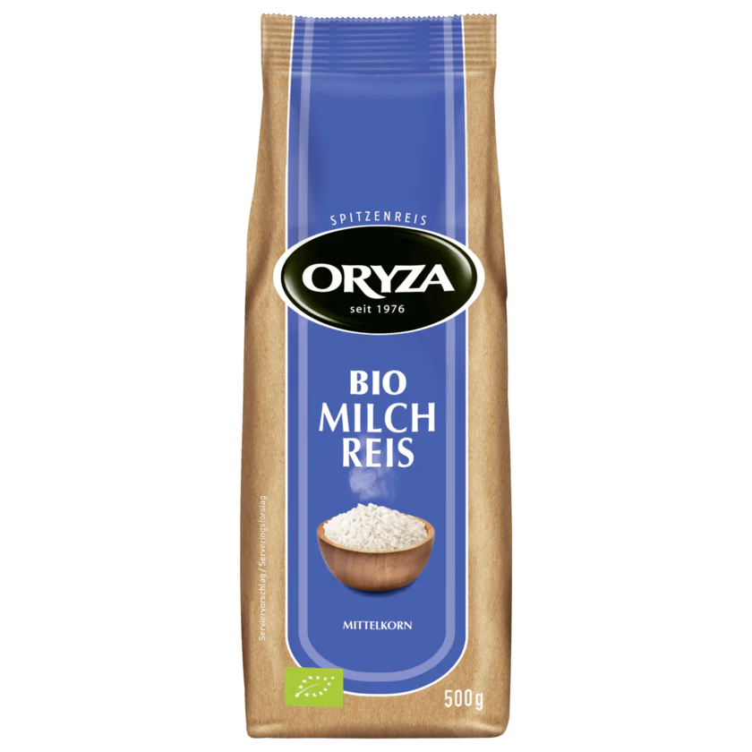 Oryza Bio Milch Reis 500g - 4006237641869