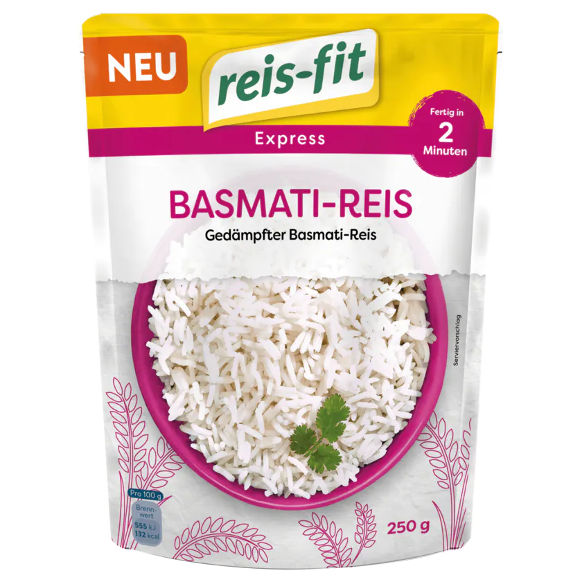 Reis-Fit Express Basmati-Reis 250g - 4006237642118