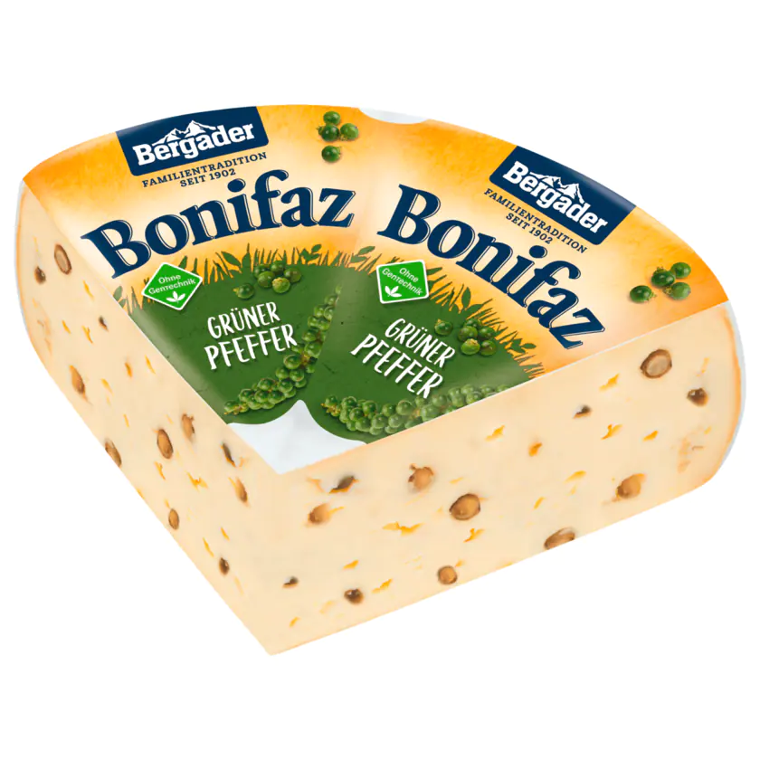 Bergader Bonifaz grüner Pfeffer - 4006402035011