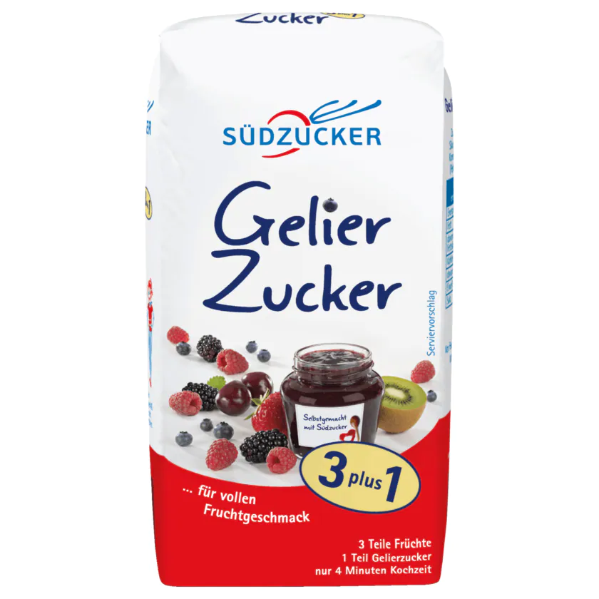 Südzucker Gelierzucker 3 plus 1 500G - 4006544426005