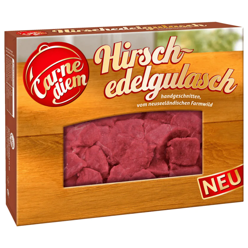 Carne Diem Hirschgulasch 500g - 4006622016029