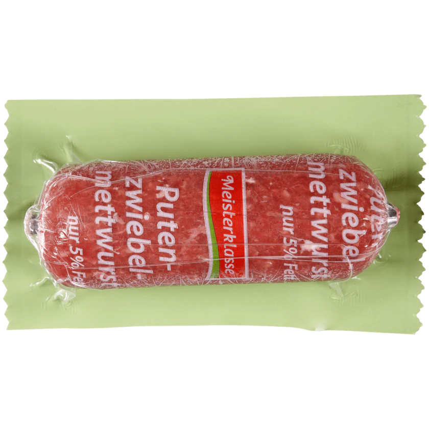 Meisterklasse Putenzwiebelmettwurst 125g - 4006784006265