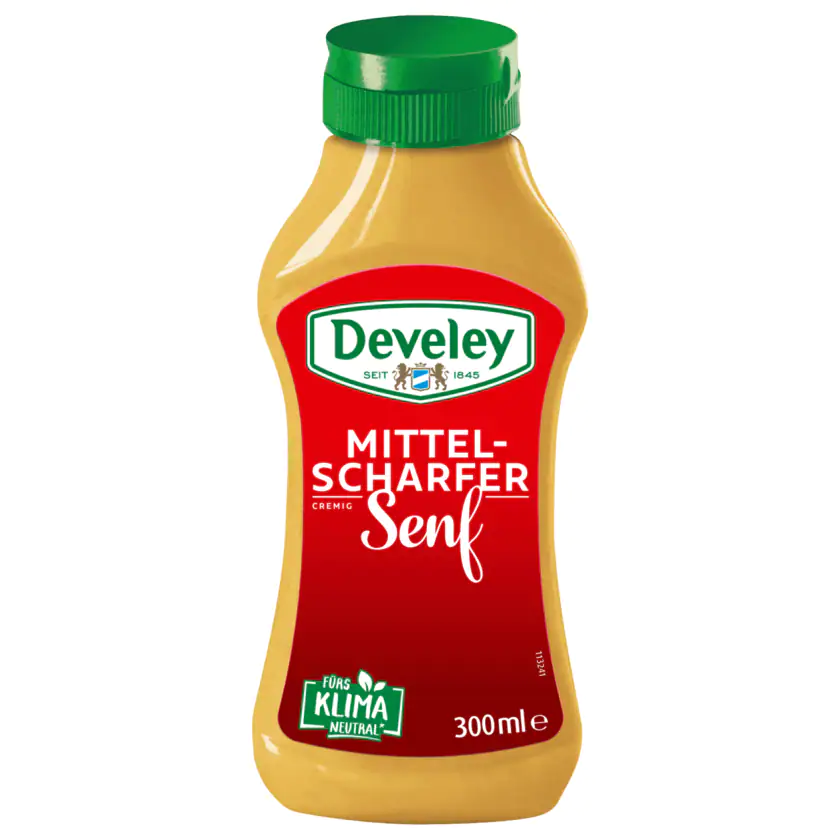 Develey Mittelscharfer Senf 300ml - 4006824005838