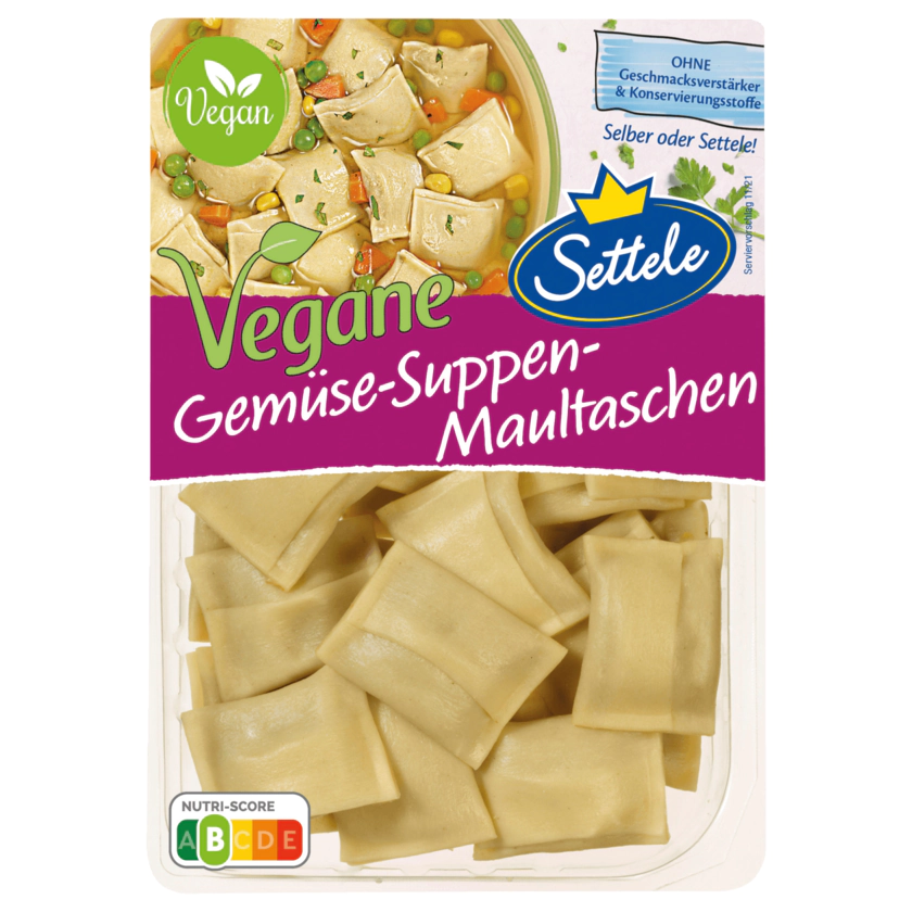 Settele Gemüse-Suppen-Maultauschen vegan 250g - 4006986644104