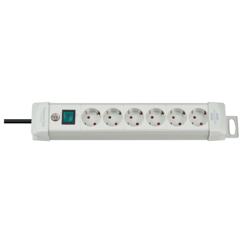 Brennenstuhl Premium-Line Steckdosenleiste 6-fach grau - 4007123624201