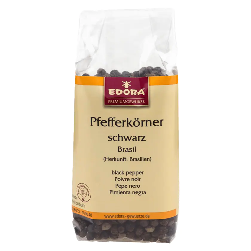 Edora Pfefferkörner schwarz 85g - 4007354229930