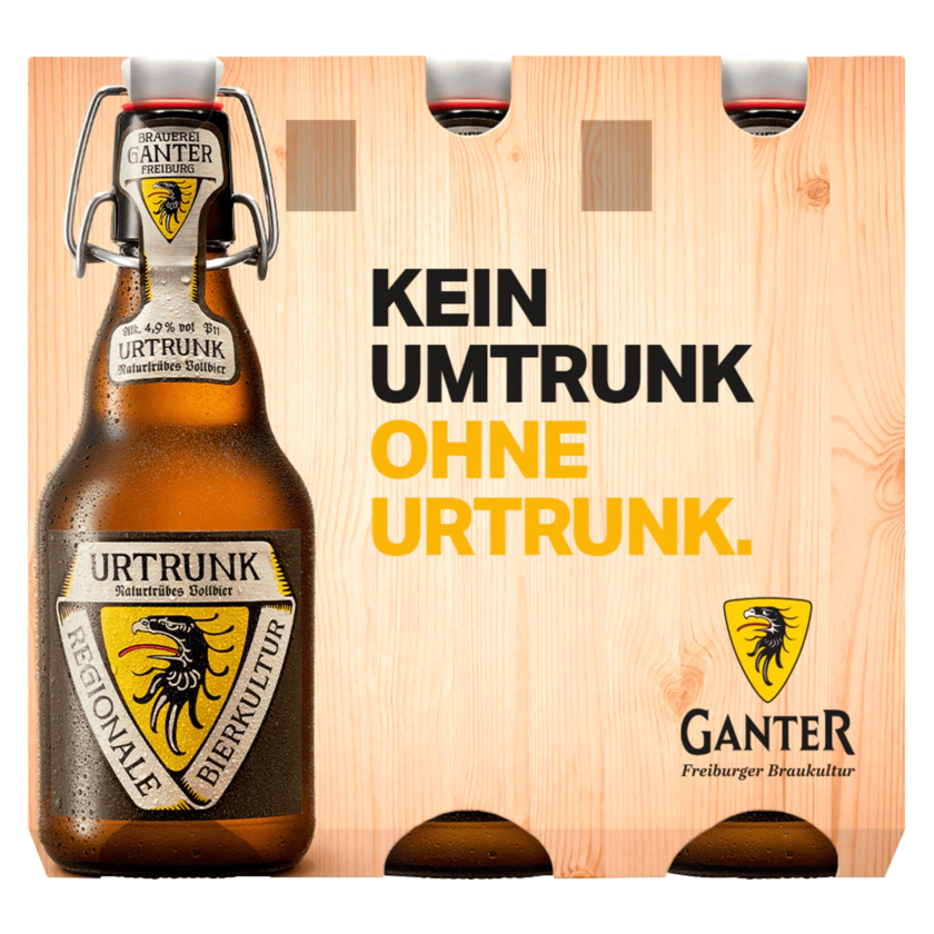 Ganter Urtrunk 6x0,33l - 4007416000279