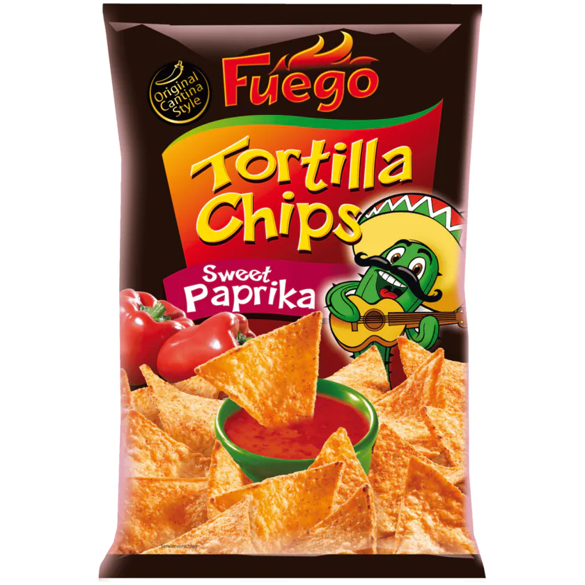 Fuego Tortilla-Chips Sweet Paprika 150g - 4007552304927