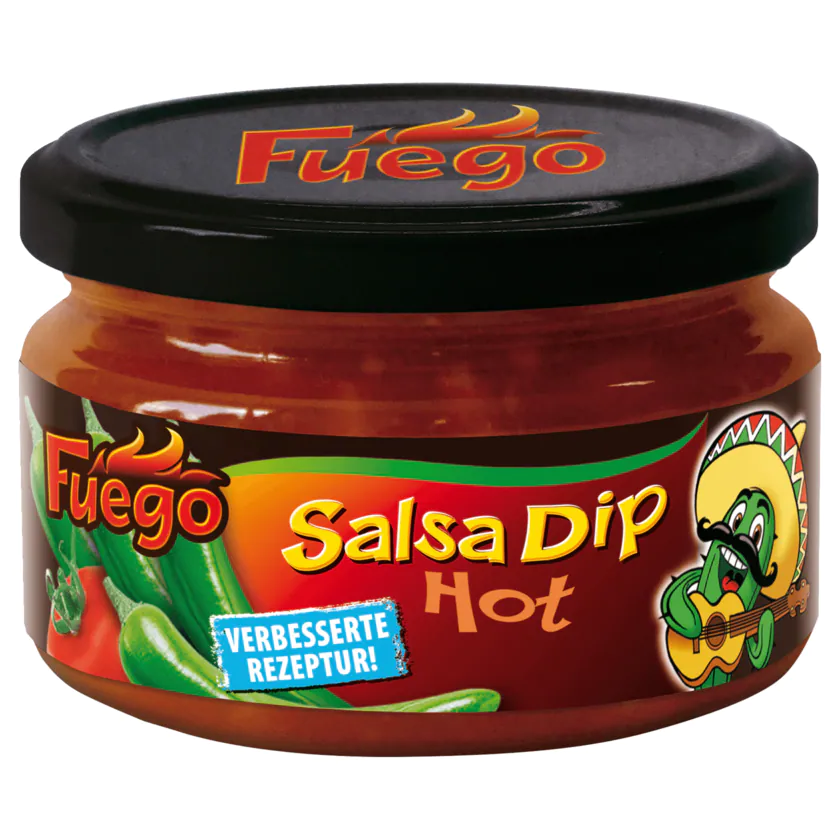 Fuego Salsa Dip Hot 200ml - 4007552309281