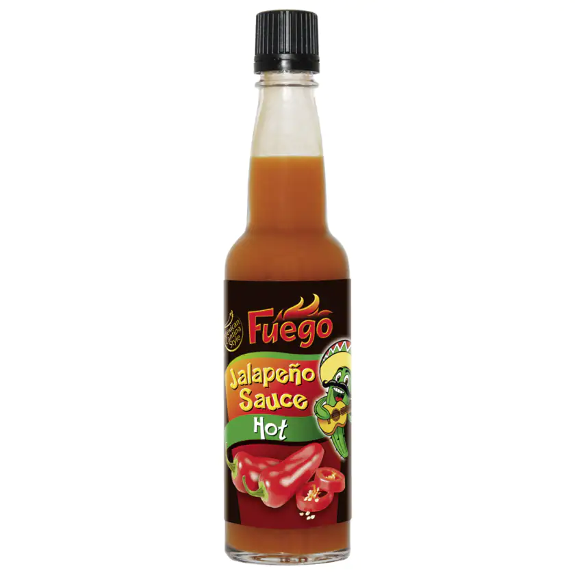 Fuego Jalapeno Sauce Hot 100ml - 4007552310225