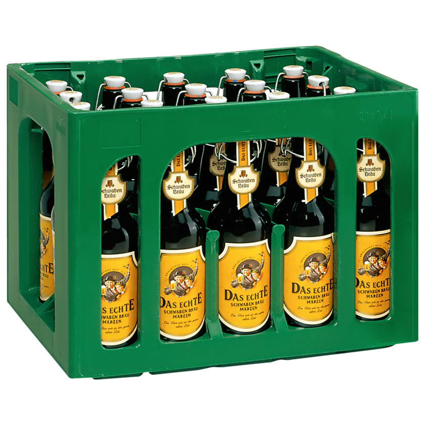 Schwaben Bräu Das Echte Märzen 20x0,5l - 4007606200328