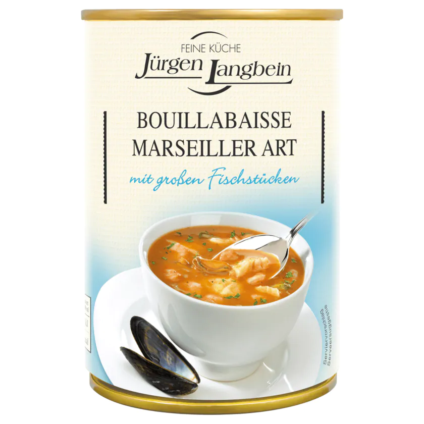 Jürgen Langbein Bouillabaisse Marseiller Art 400ml - 4007680103065