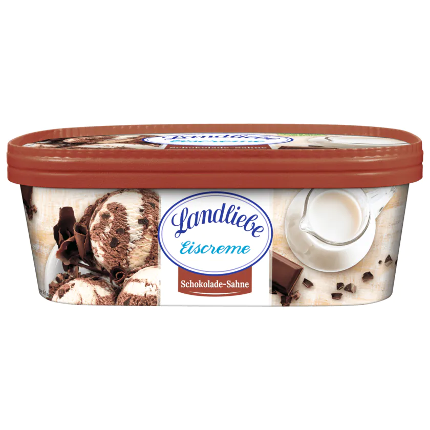 Landliebe Eiscreme Schokolade 750ml - 4007993031642