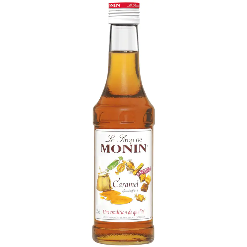 Monin Caramel Sirup 0.25 Liter - 4008077744519