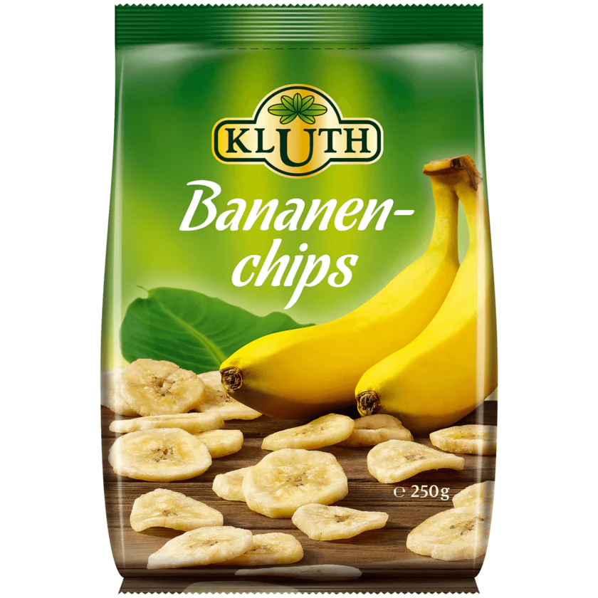 Kluth Bananen-Chips 250g - 4008088030564