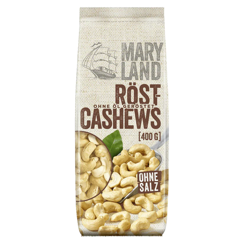 Maryland Röst-Cashews ohne Salz 400g - 4008088111300