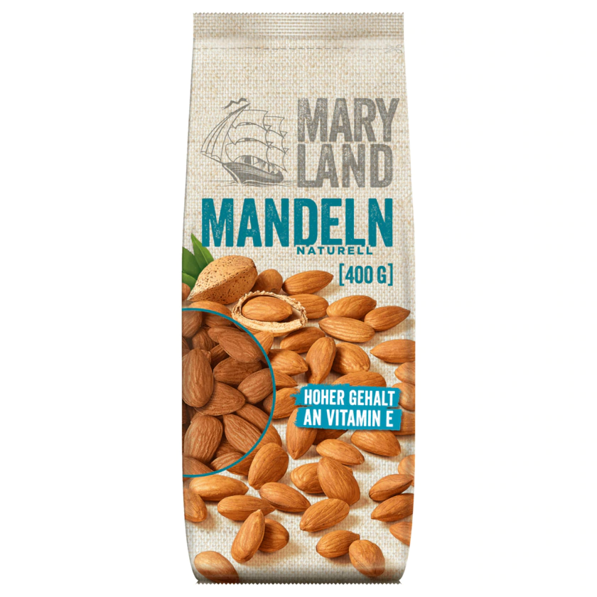 Maryland Mandeln naturell 400g - 4008088141284