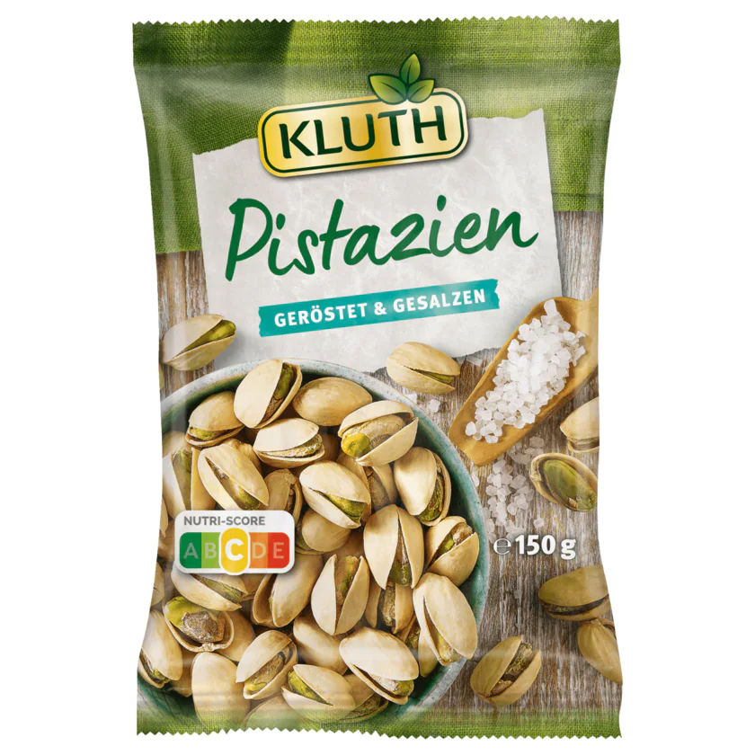 Kluth Pistazien geröstet und gesalzen 150g - 4008088220682