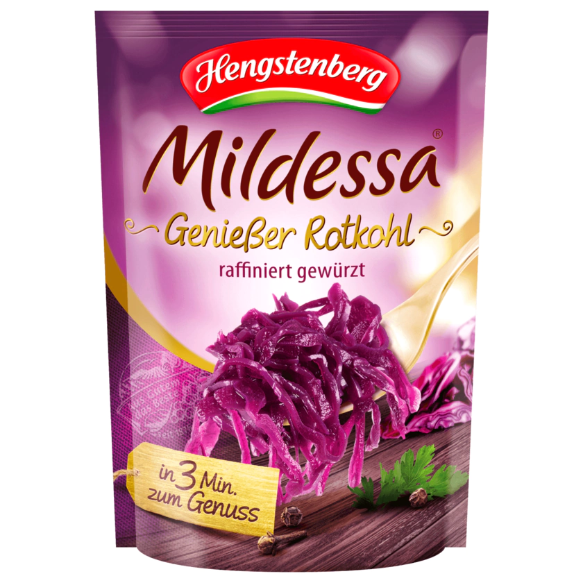 Hengstenberg Mildessa geniesser rotkohl mit apfelstücken - 4008100173026