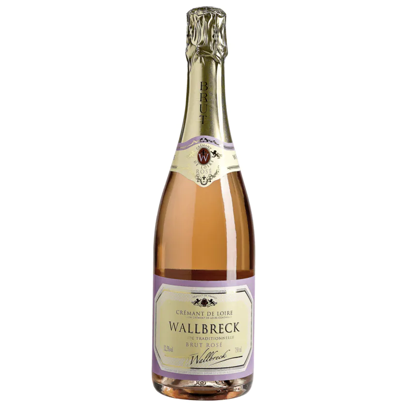 Wallbreck Champagner Brut Rosé 0,75l - 4008106011216