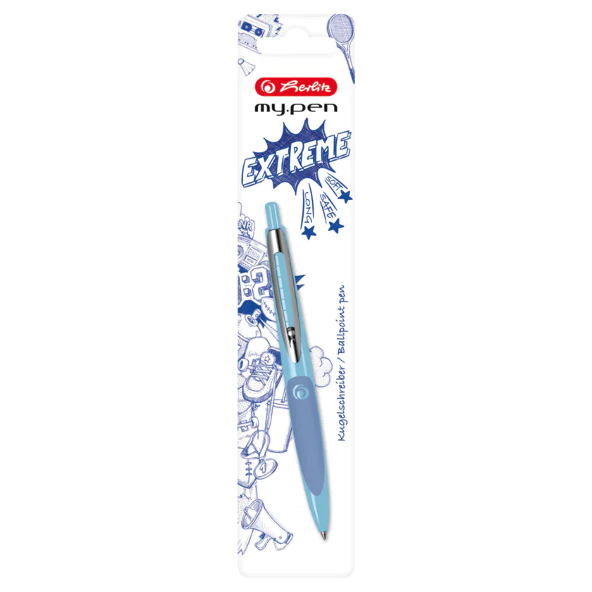 Herlitz my.pen Kugelschreiber blau - 4008110588810