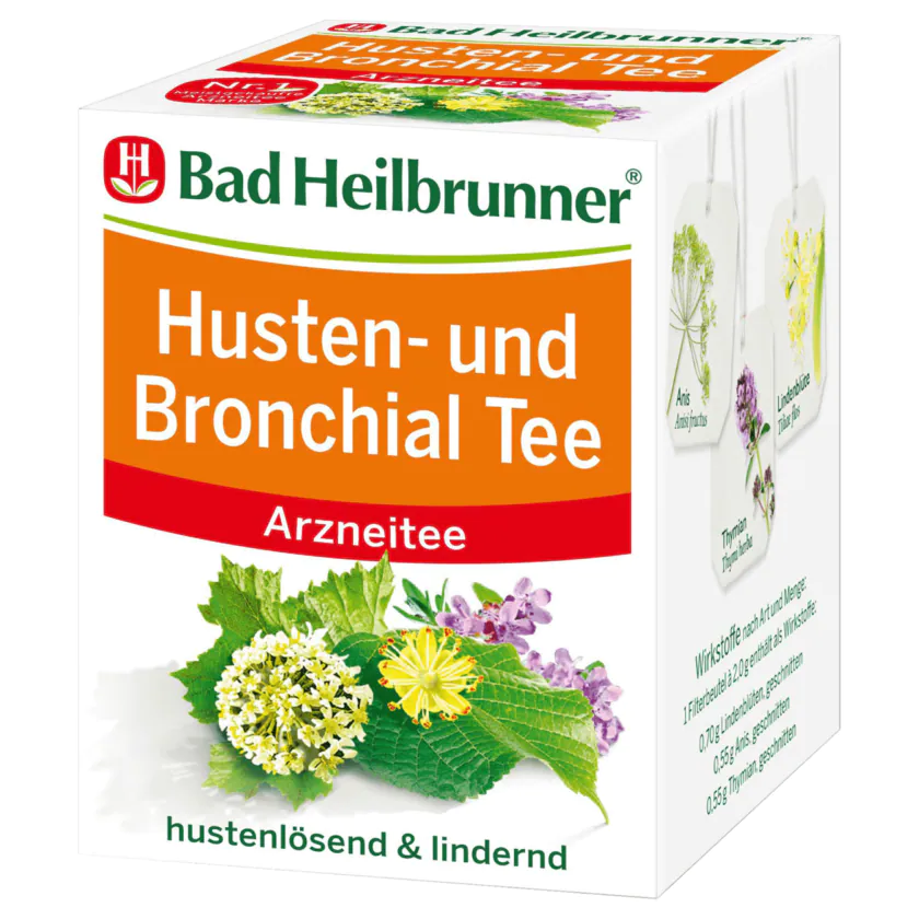 Husten- und Bronchial Tee - 4008137002153