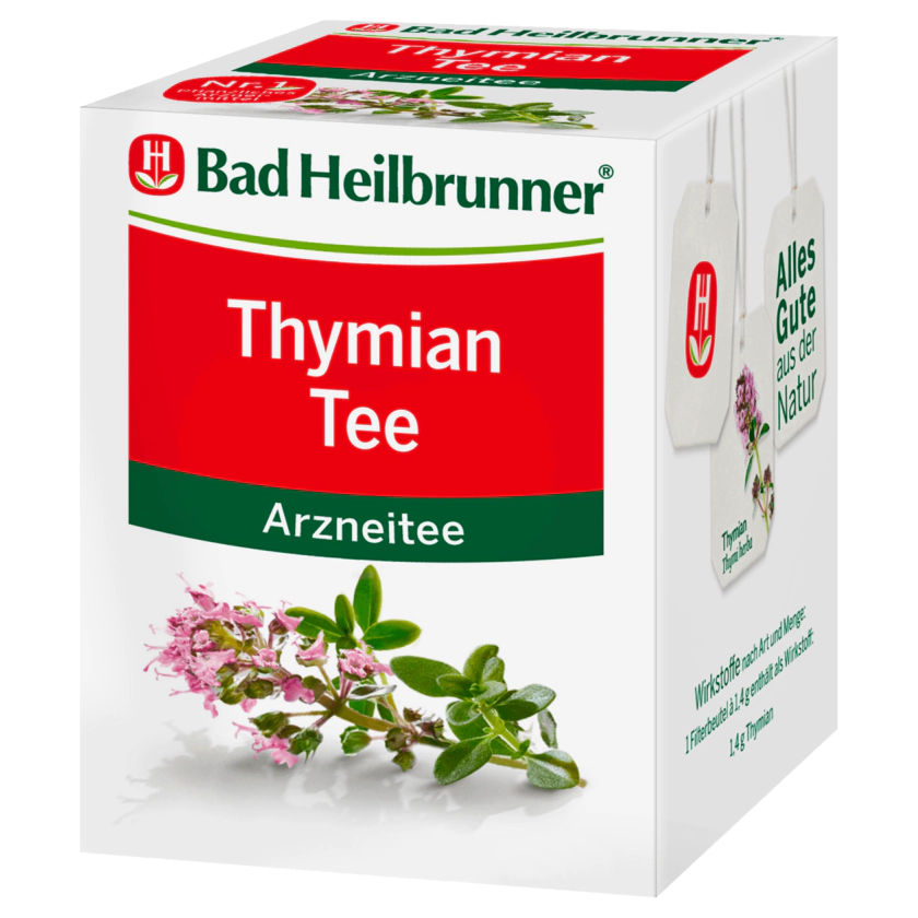 Bad Heilbrunner Arzneitee Thymiantee 8x1,4g - 8 Beutel - 4008137007455