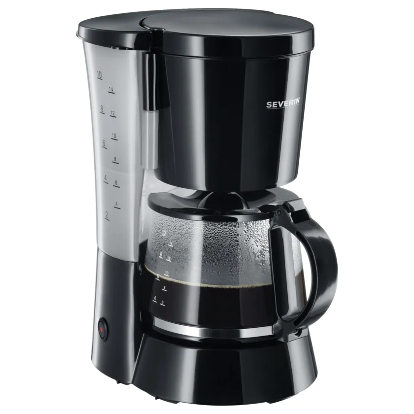 Severin Kaffeeautomat KA 4479 schwarz inkl. Glaskanne 800W - 4008146017674