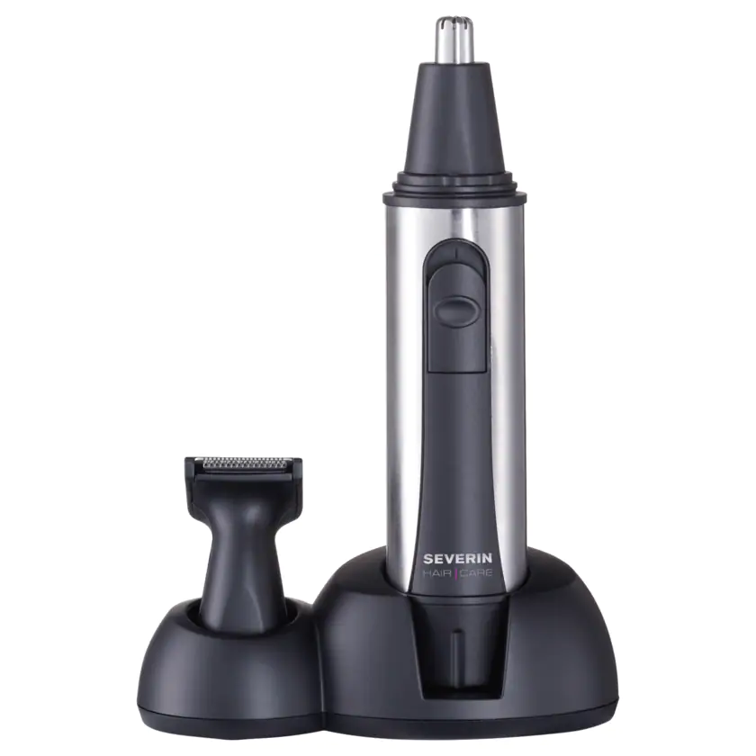 Severin Nasen- und Ohrhaarschneider HS0781 edelstahl/schwarz - 4008146078101