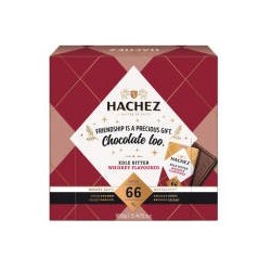 HACHEZ ´´A Matter Of Taste´´ Täfelchenbox 66% Edle Bitter mit Whiskey, 165g - 4008155014473