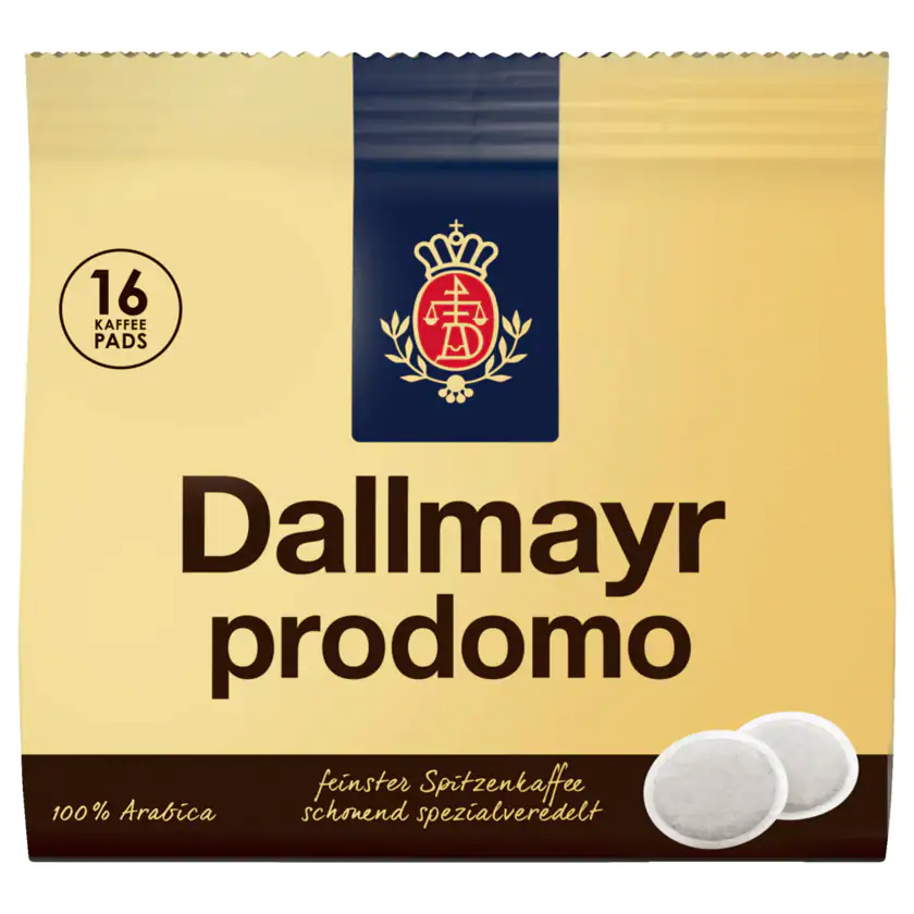Dallmayr Kaffeepads Prodomo 16ST 112G - 4008167003878