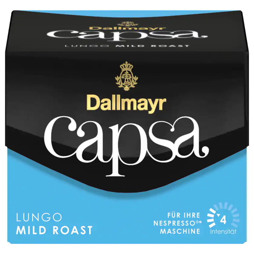 Dallmayr Capsa Lungo Mild Kaffeekapseln 56g, 10 Stück - 4008167011002