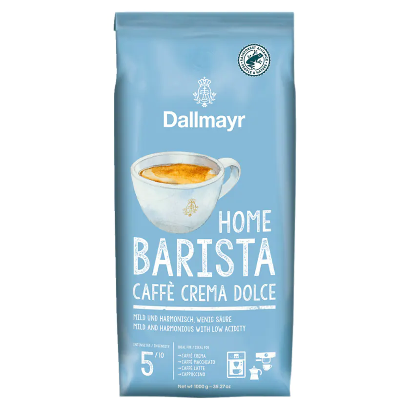 Dallmayr Barista Café Crema Dolce 1000g - 4008167043805