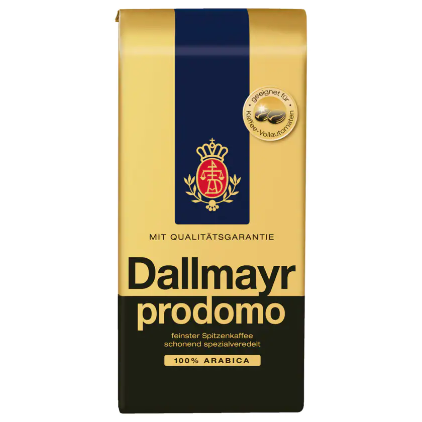 Dallmayr Kaffee Prodomo ganze Bohnen 500G - 4008167103219