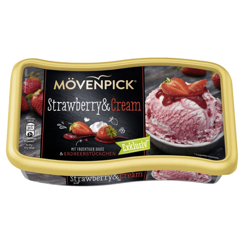 Mövenpick Strawberry & Cream 850ml - 4008211002086