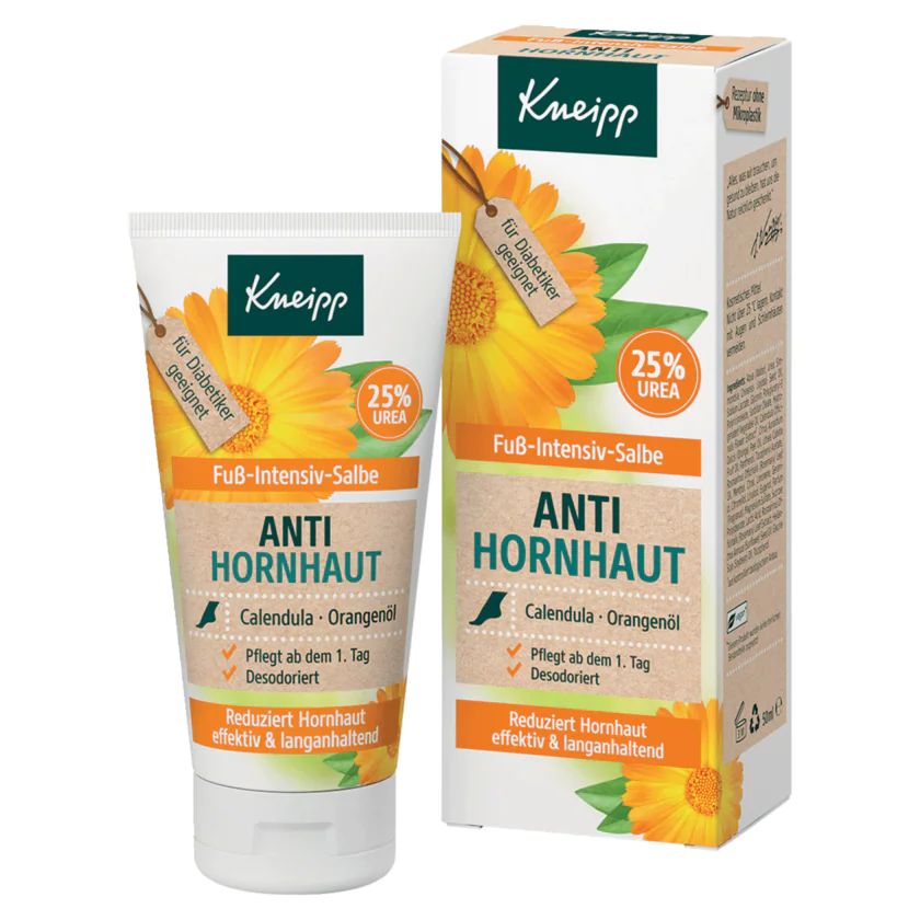 Kneipp Anti-Hornhaut-Salbe Ringelblume-Rosmarin 50ml - 4008233049779