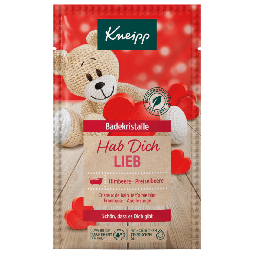 Kneipp Badekristalle Hab dich lieb 60g - 4008233128009