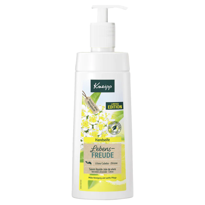Kneipp Handseife Lebensfreude Zitrone 500ml - 4008233158259
