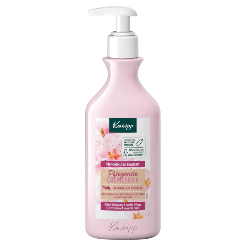 Kneipp Pflegende Cremeseife Mandelblüten Hautarzt 250ml - 4008233162621