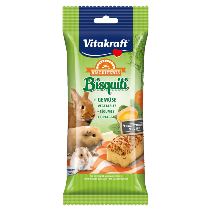 Vitakraft Bisquiti Gemüse Nager 50g - 4008239103147