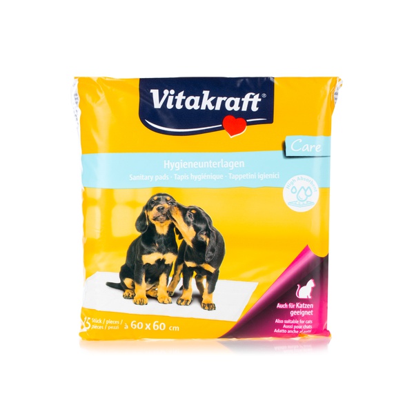 Vitakraft puppy pads 60x60cm x15 - Waitrose UAE & Partners - 4008239106711