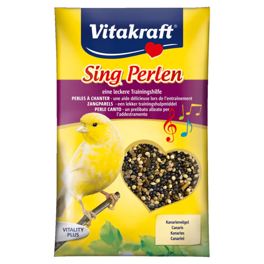 Vitakraft Sing-Perlen Kanarien 20g - 4008239211620