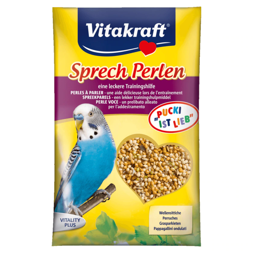 Vitakraft Sprech-Perlen Sittich 20g - 4008239211729