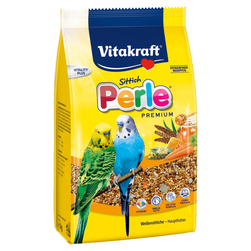 Vitakraft Sittich Perle Jod-Vital 500g - 4008239214409