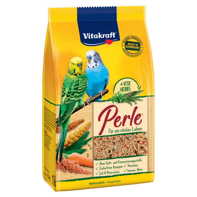 Vitakraft Sittich-Perle Jod-Vital 1kg - 4008239214430