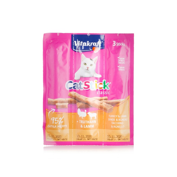 Vitakraft Vita turkey & lamb cat stick x3 - Waitrose UAE & Partners - 4008239241924