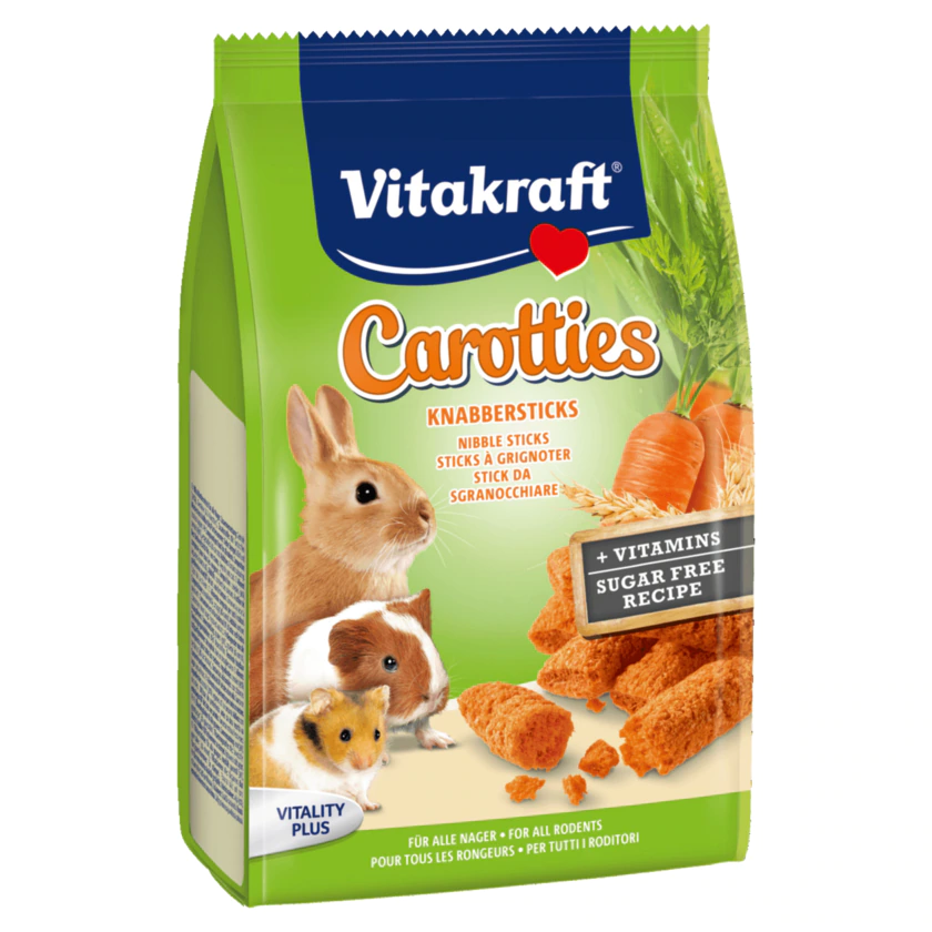 Carotties Sticks à La Carotte Pour Lapins Nains - 4008239256737