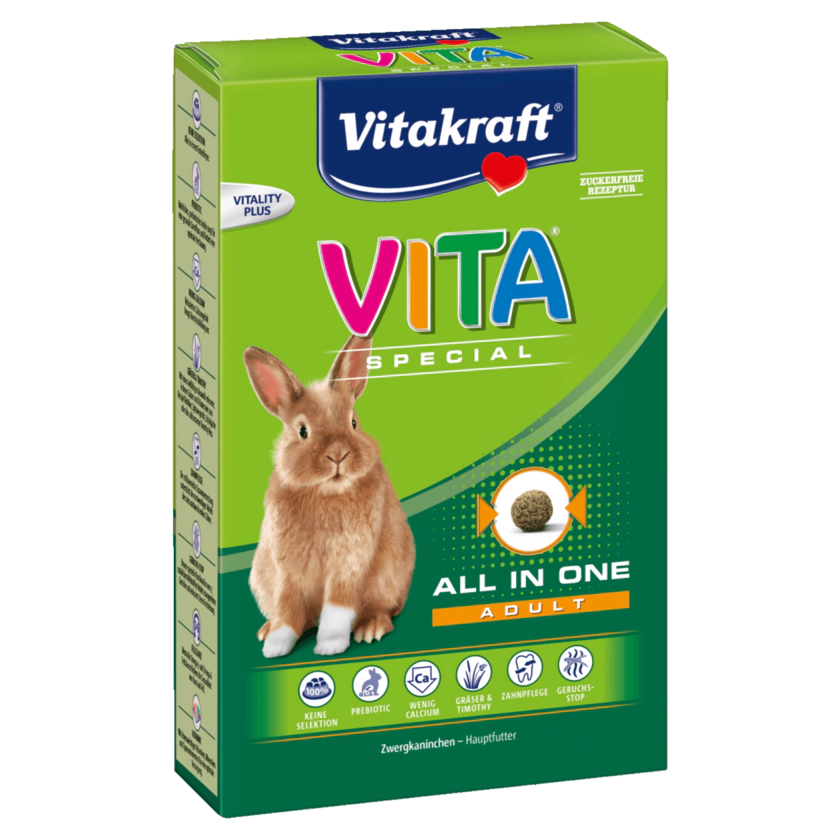 Vitakraft Vita Special Adult Zwergkaninchen 600g - 4008239258410