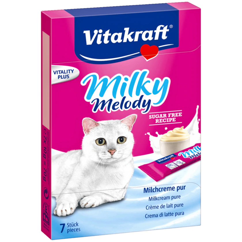 Vitakraft Milky Melody Milchcreme pur 70g - 4008239288189