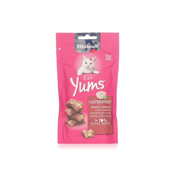 Vitakraft Cat Yums liverwurst 40g - Waitrose UAE & Partners - 4008239288226